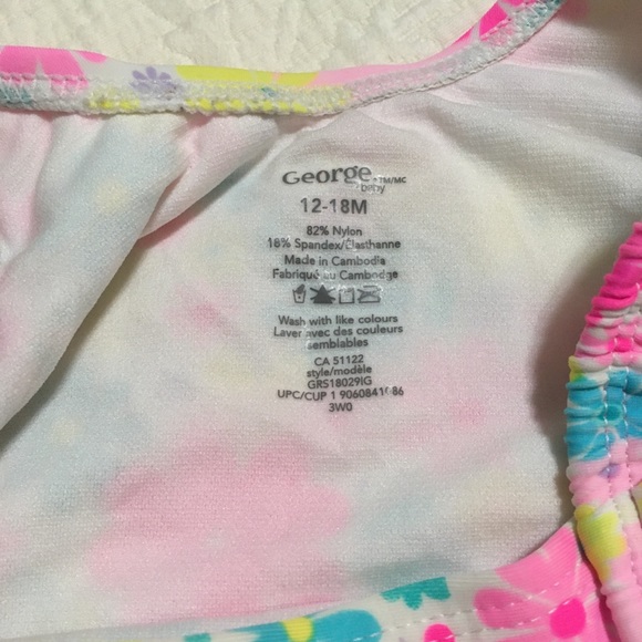 12-18m (4/$20) Assorted Swimwear Tops - Picture 8 of 11